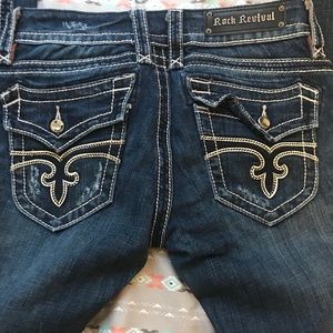 Women’s rock revival Chelsea skinny jeans